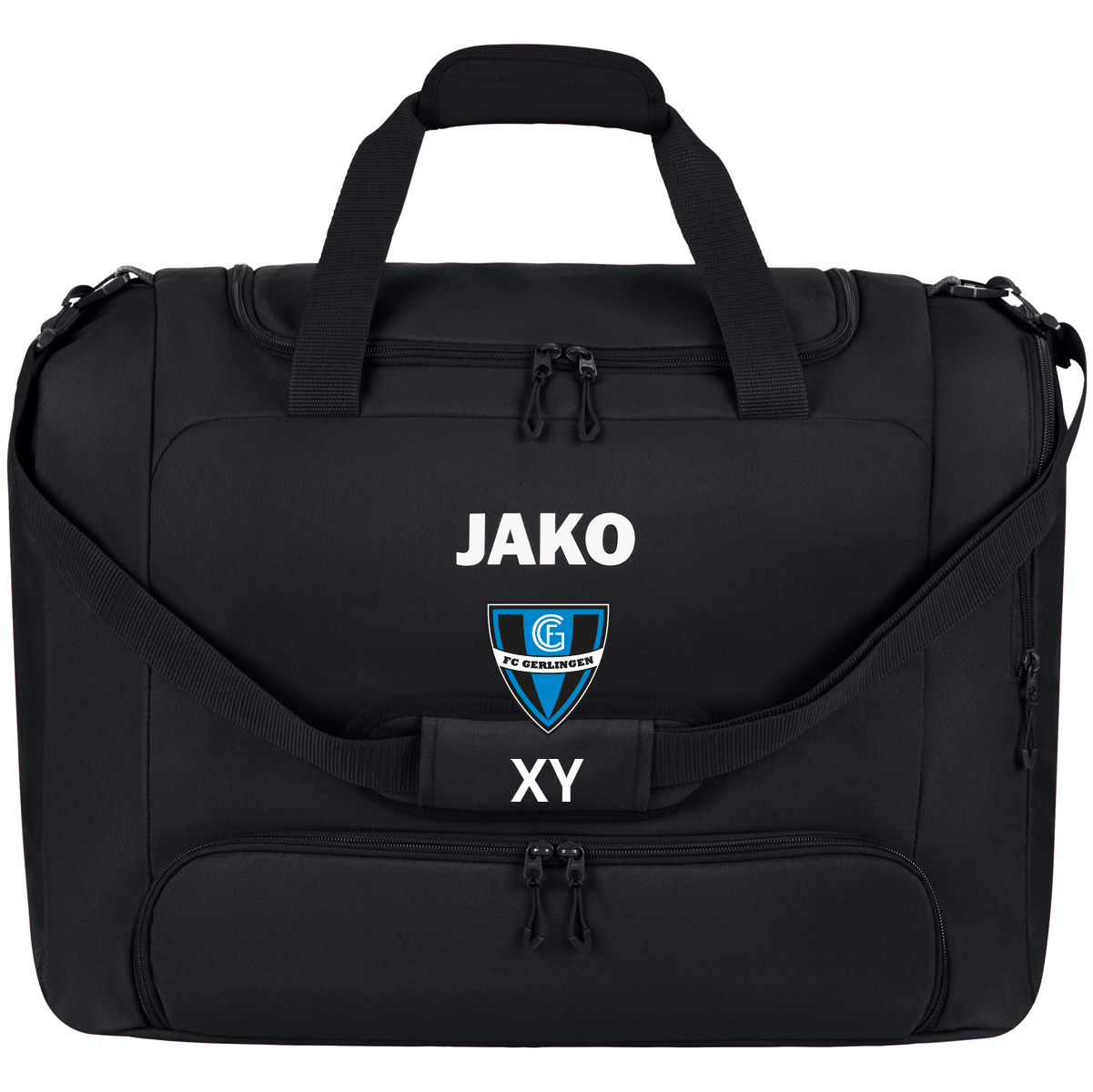 JAKO Sporttasche One mit Bodenfach inkl.Wappen (Initailen optional)