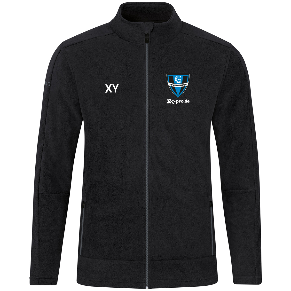JAKO Fleecejacke inkl.Wappen (Initialen optional)