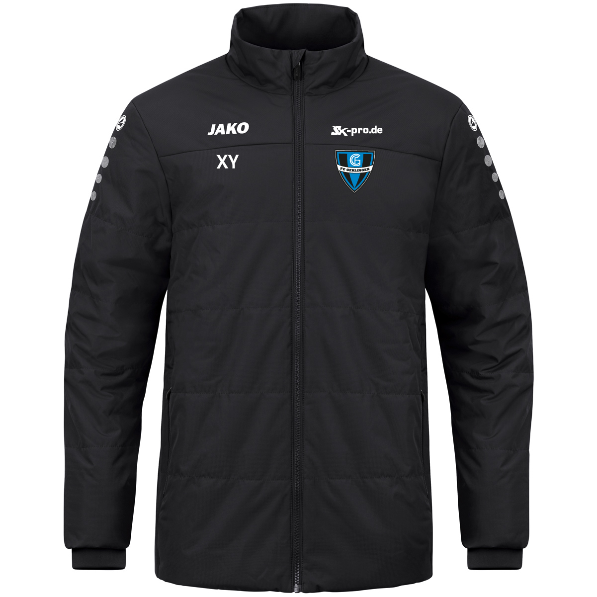 JAKO Coachjacke Team inkl.Wappen und Vereinsname (Initialen optional)