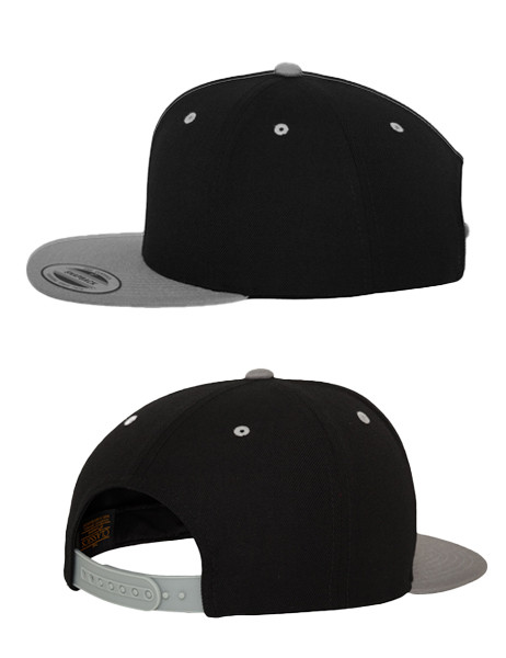 Classic Snapback 2-Tone inkl.Wappen (Initialen optional)