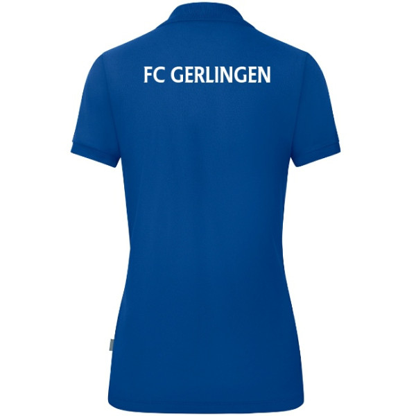 Damen Polo Organic inkl. Wappen u. Vereinsname (Initialen optional)