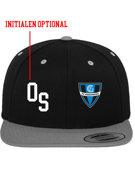 Classic Snapback 2-Tone inkl.Wappen (Initialen optional)