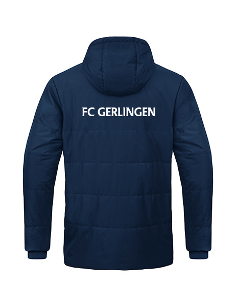 Coachjacke Team mit Kapuze inkl. Wappen und Vereinsname (Initialen optional)