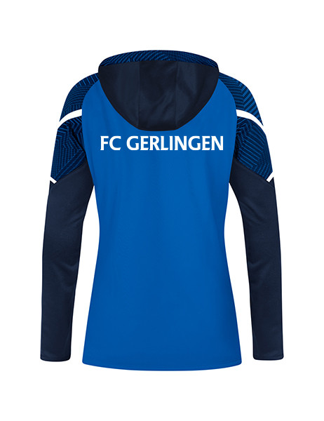 Damen Kapuzensweat Performance inkl. Wappen u. Vereinsname (Initialen optional)