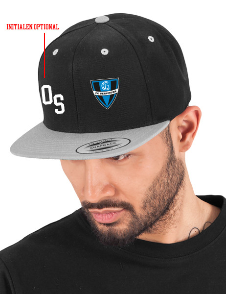 Classic Snapback 2-Tone inkl.Wappen (Initialen optional)