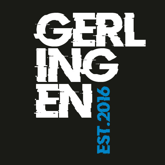 Kinder Rundhals-Sweatshirt schwarz inkl. Druck